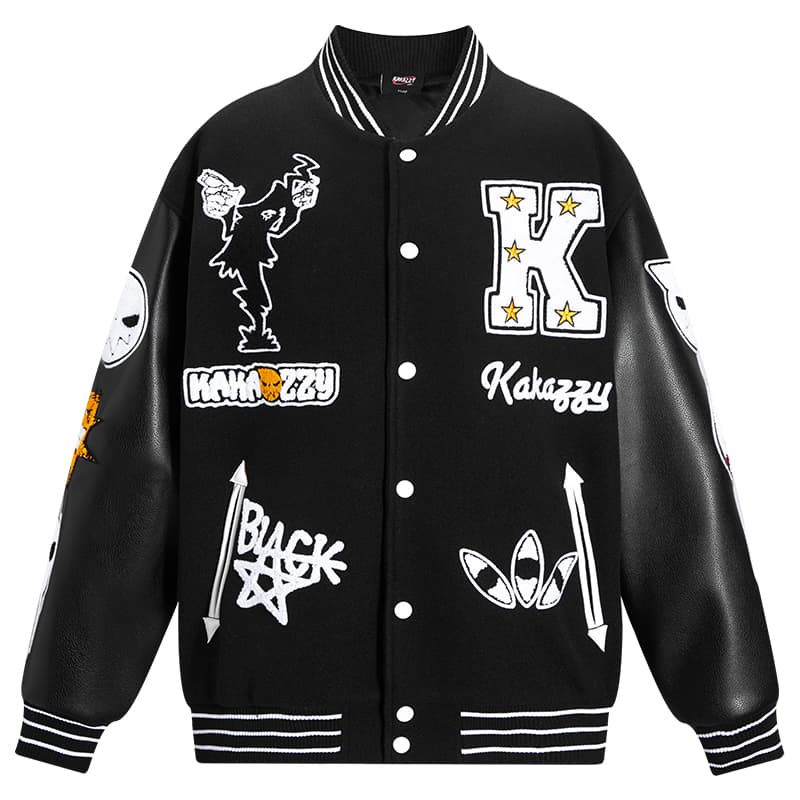Бомбер KAKAZZY Bomber Jacket Black - изображение 1