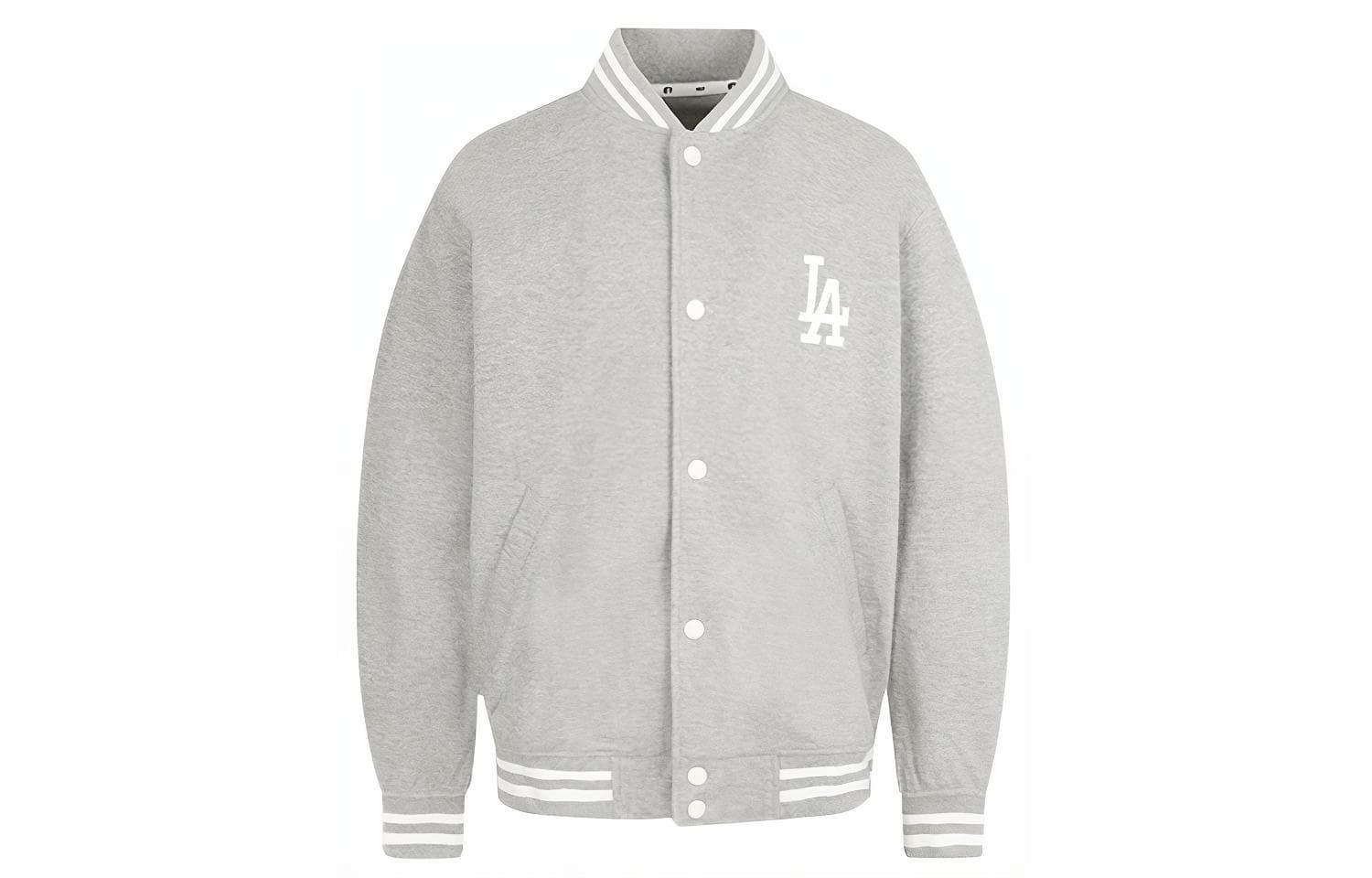 Бомбер MLB Dodgers Jersey Heather Grey - изображение 1