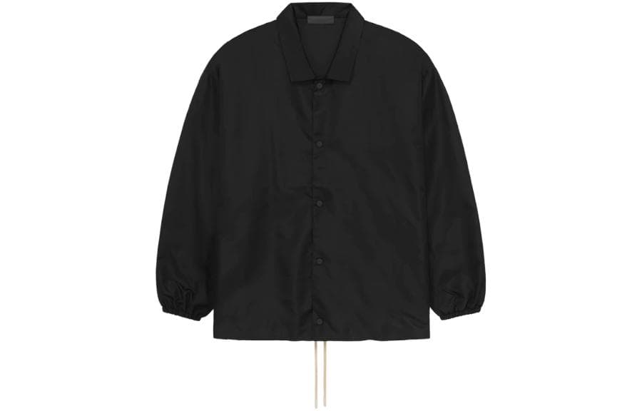 Куртка Fear of God Essentials Coaches Jacket Jet Black - изображение 1