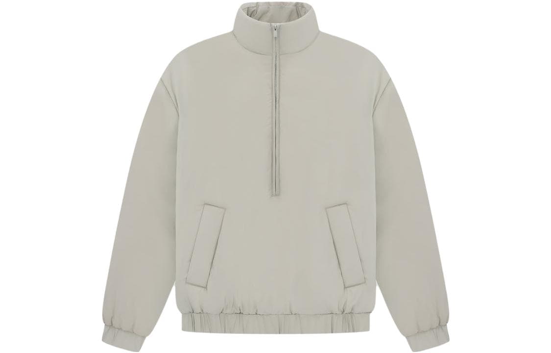Зимняя куртка пуховик Fear of God Essentials SS23 Nylon Puffer Jacket Seal - изображение 1