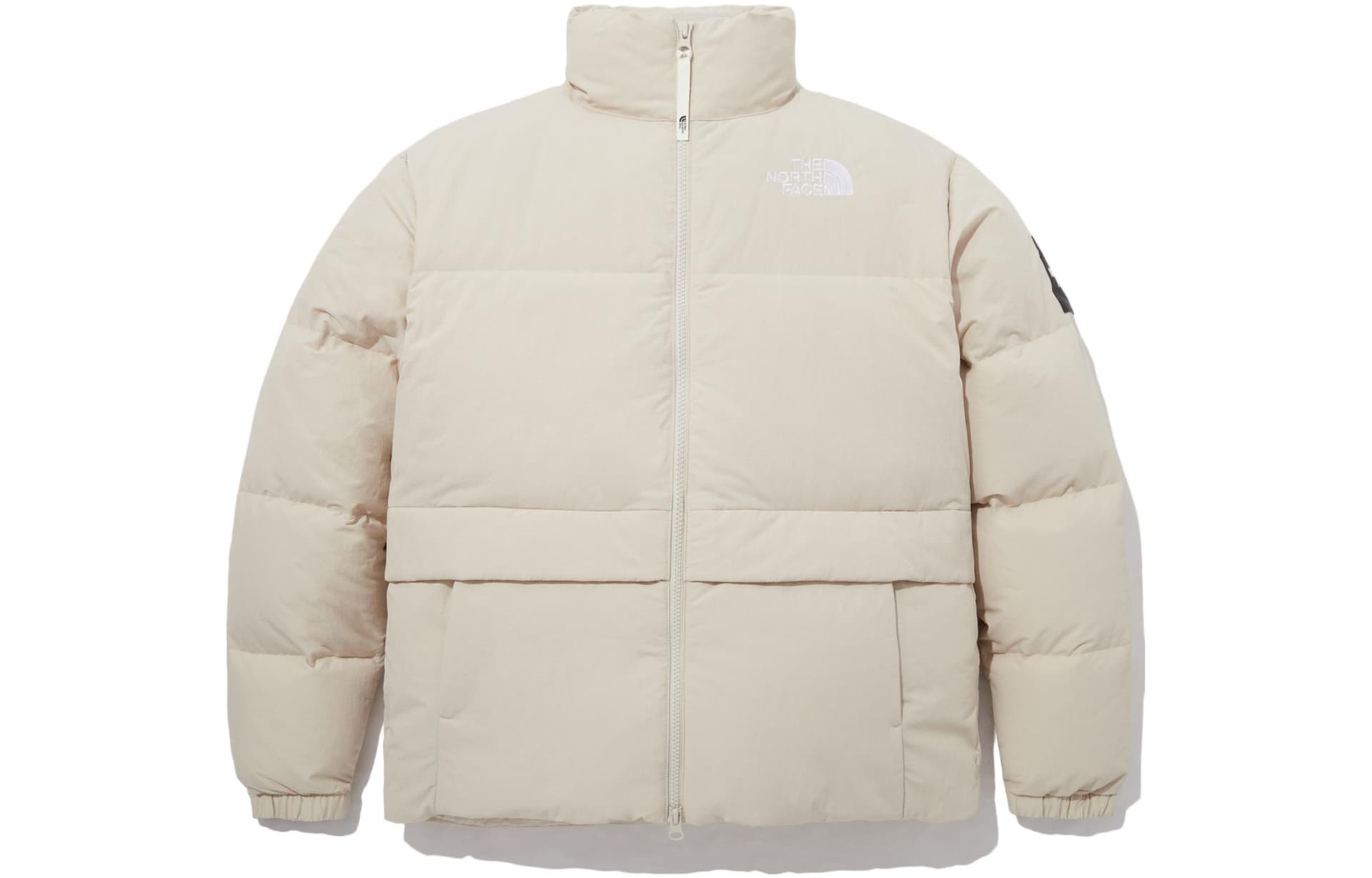 Зимняя куртка The North Face Logo Jacket White - изображение 1