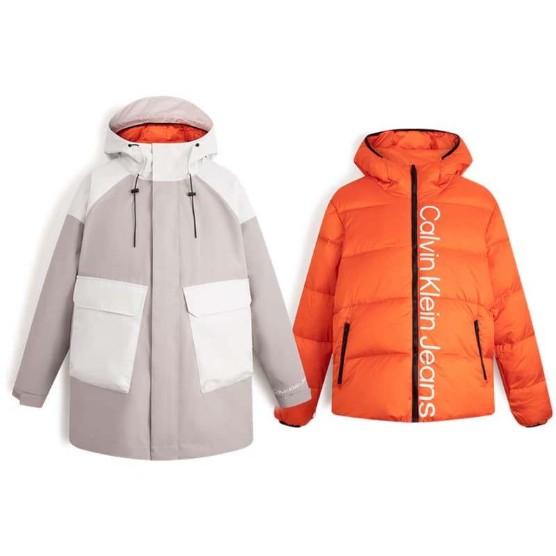 Зимняя куртка CALVIN KLEIN Пуховик Унисекс - изображение 1