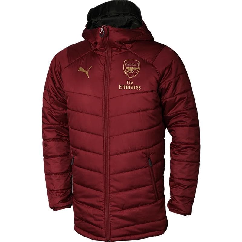Зимняя куртка пуховик PUMA Красный Мужской Пуховик - изображение 1