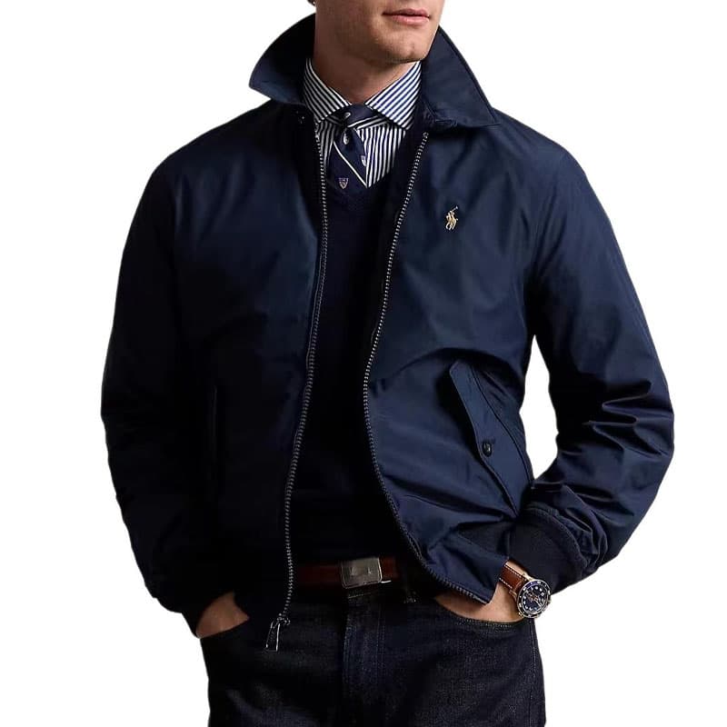 Куртка Polo Ralph Lauren FW24 Куртки и Пальто Мужской Морской Синий - изображение 1