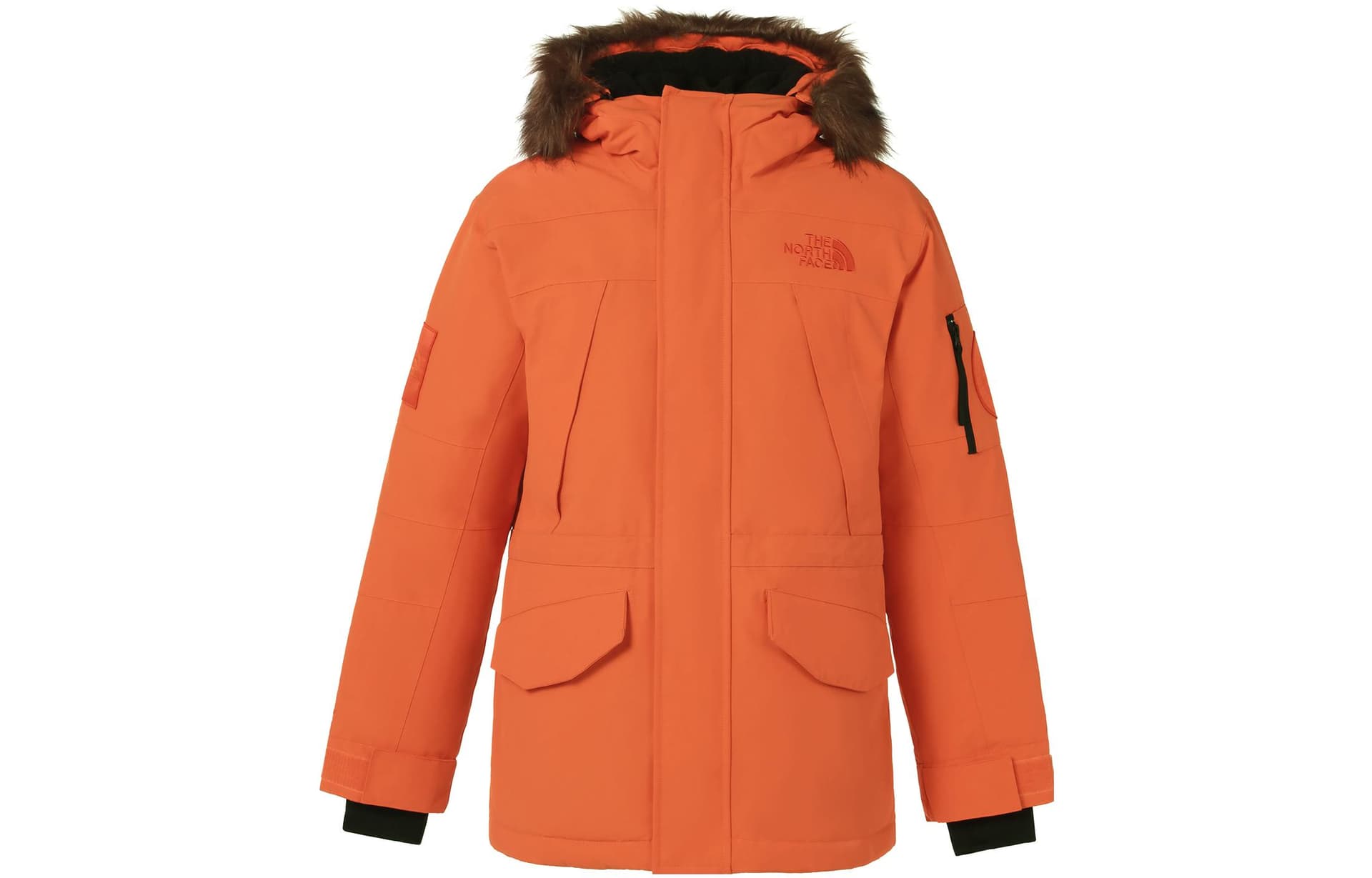 Зимняя куртка The North Face Expedition Orange - изображение 1