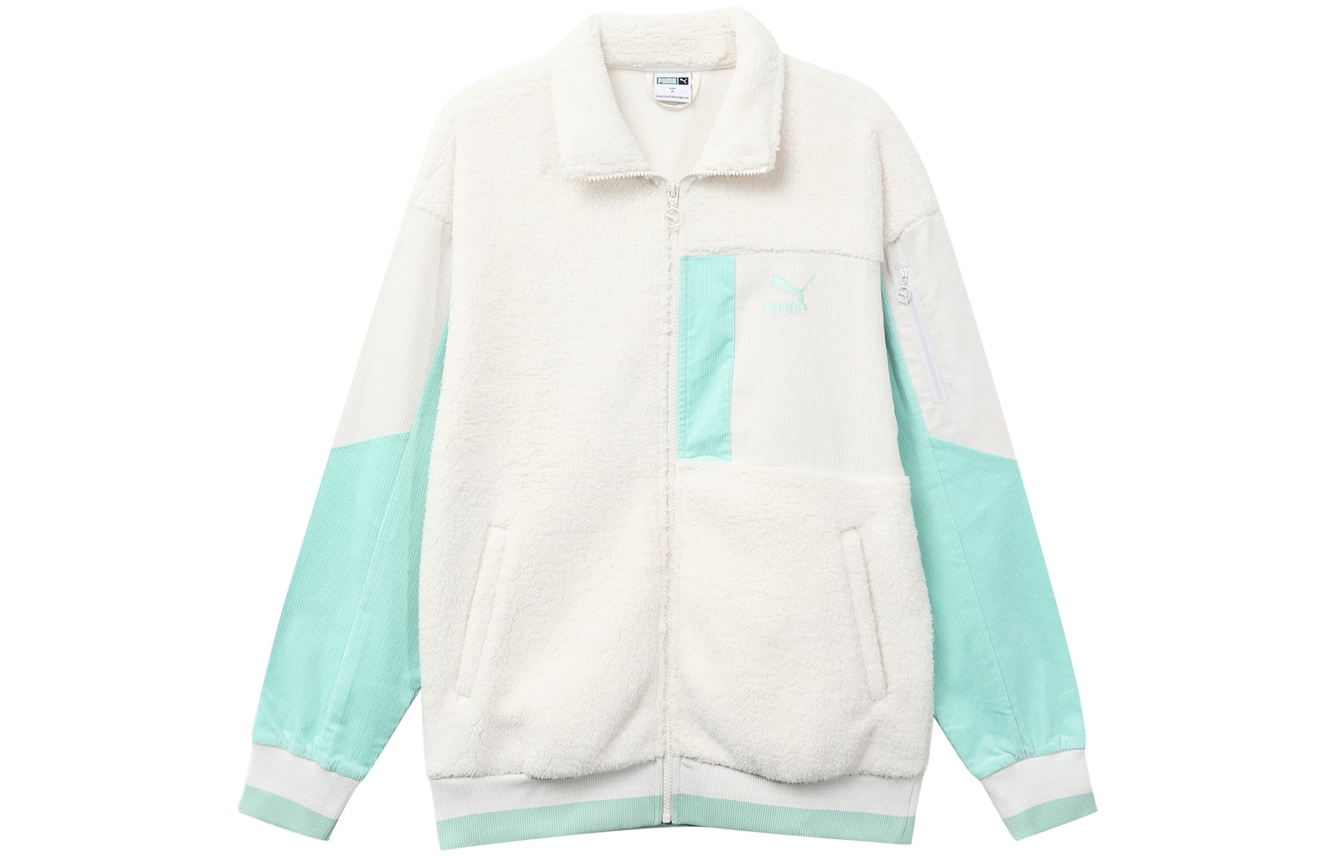 Куртка Puma Retro Sherpa Jacket Logo - изображение 1