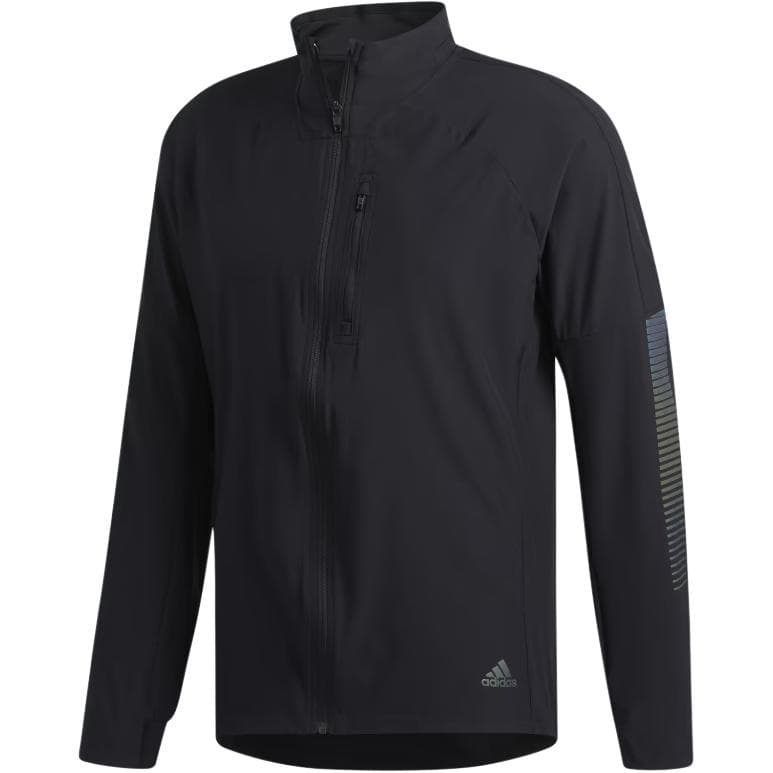 Куртка Adidas RISE UP Беговые куртки и пальто Мужской Черный - изображение 1