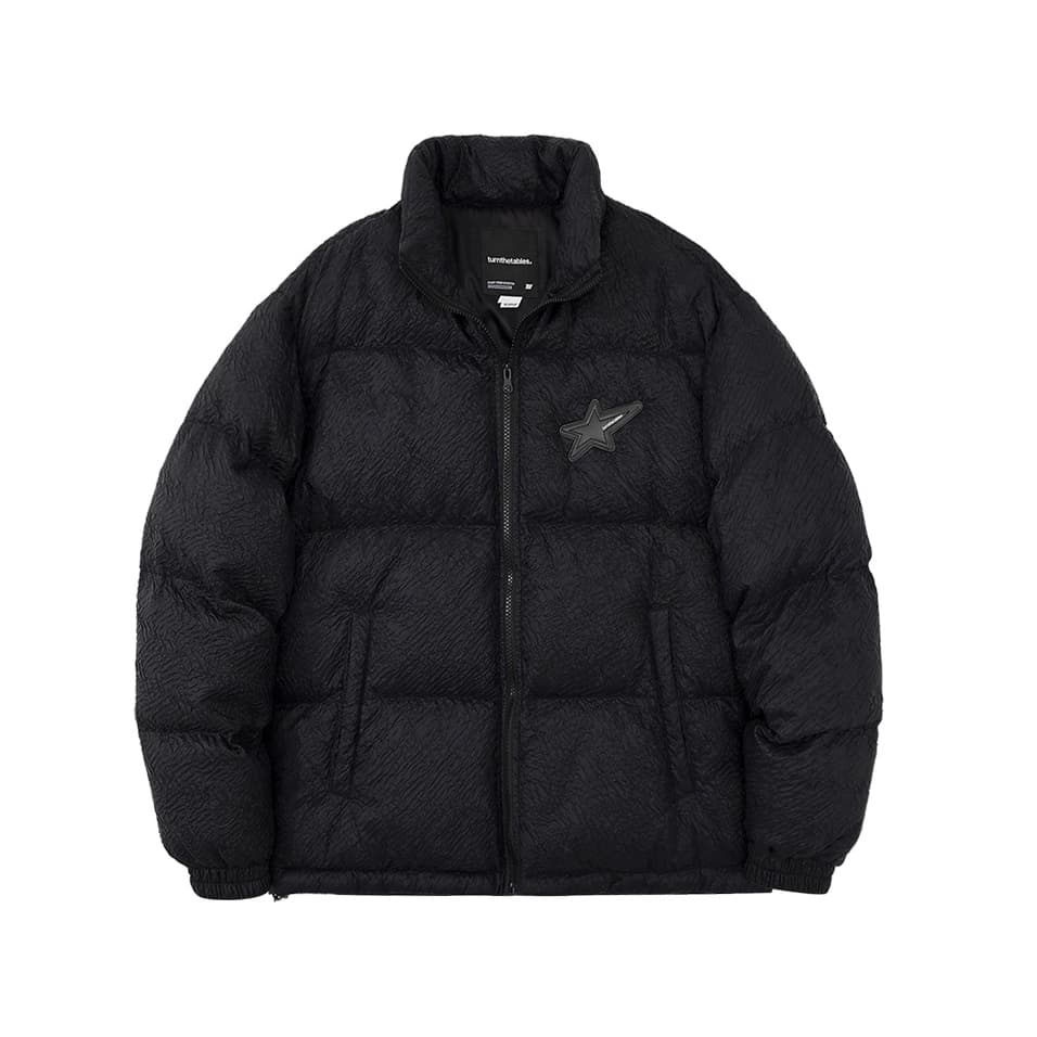 Зимняя куртка пуховик TURNTHETABLES FW22 Pleated Texture Puffer Coat - изображение 1