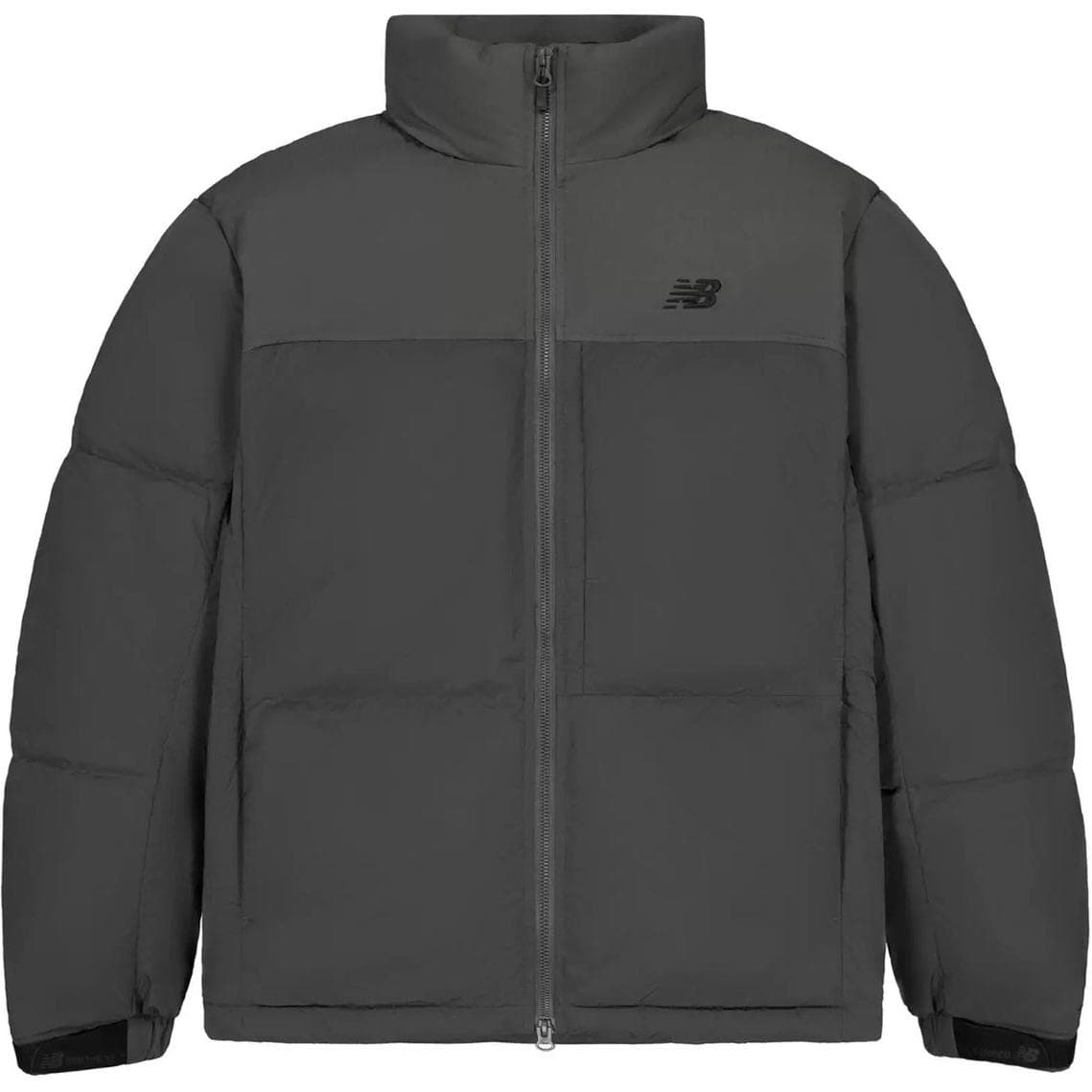 Зимняя куртка New Balance Пуховик Унисекс Черный Серый - изображение 1