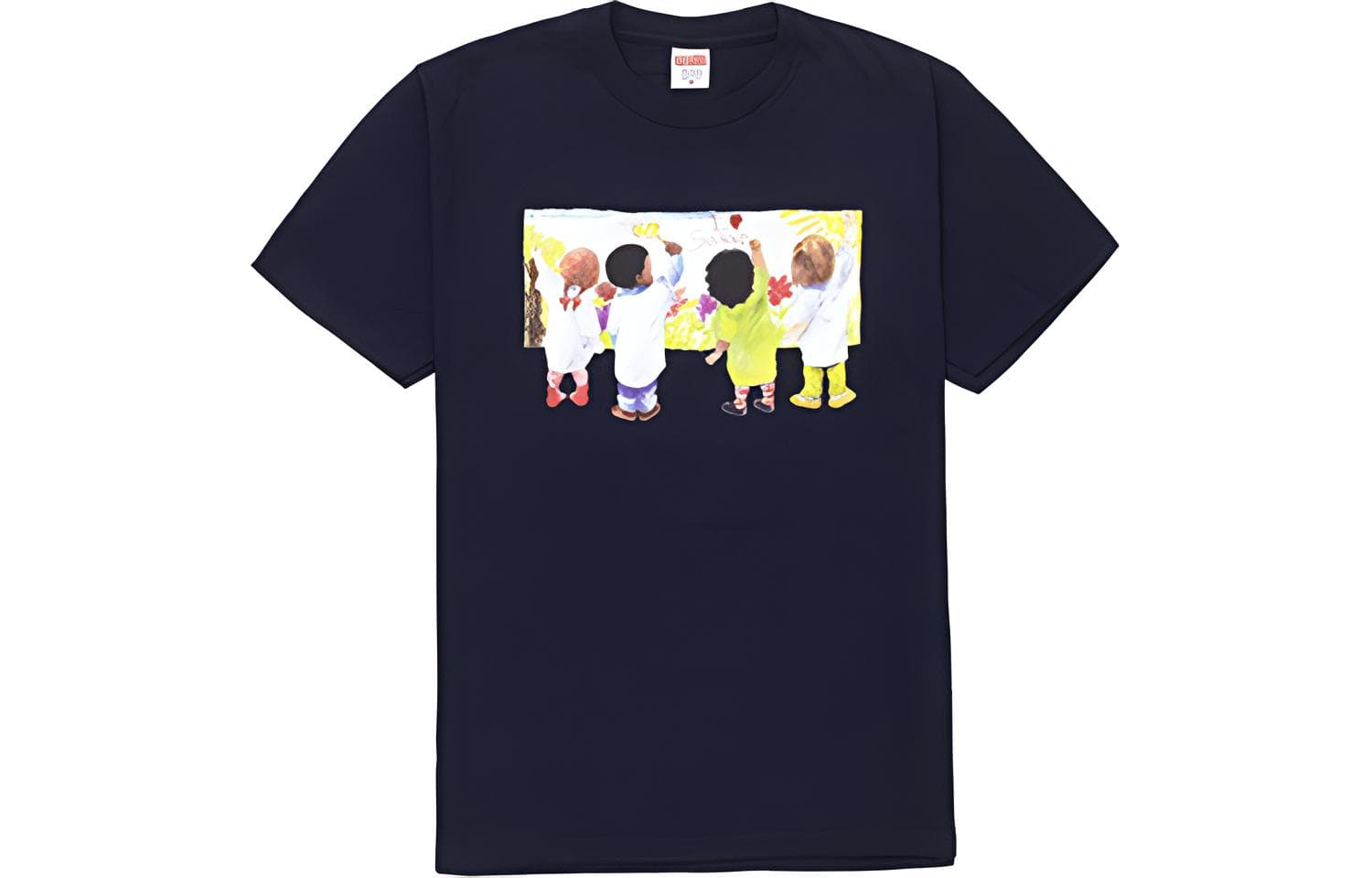 Футболка Supreme Kids Tee Navy - изображение 1