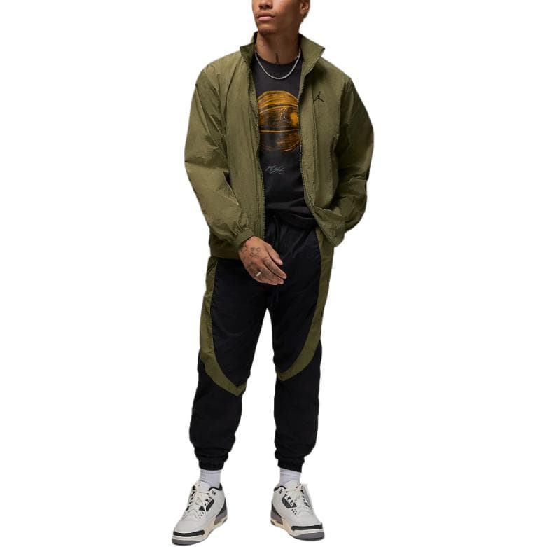 Куртка Jordan Essentials FW24 Куртки и Пальто Мужской Средний Оливковый - изображение 1