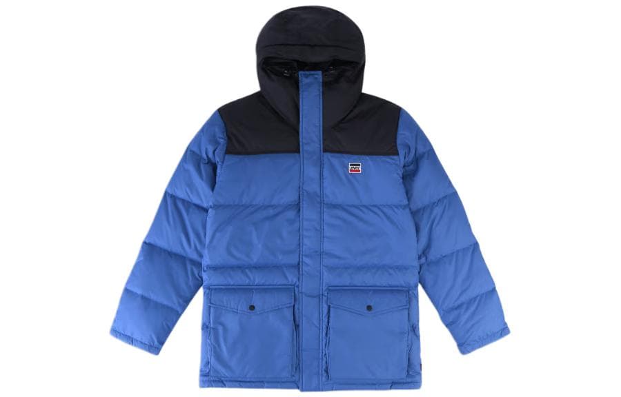 Зимняя куртка Levi's FW22 Hooded Down Jacket Blue - изображение 1