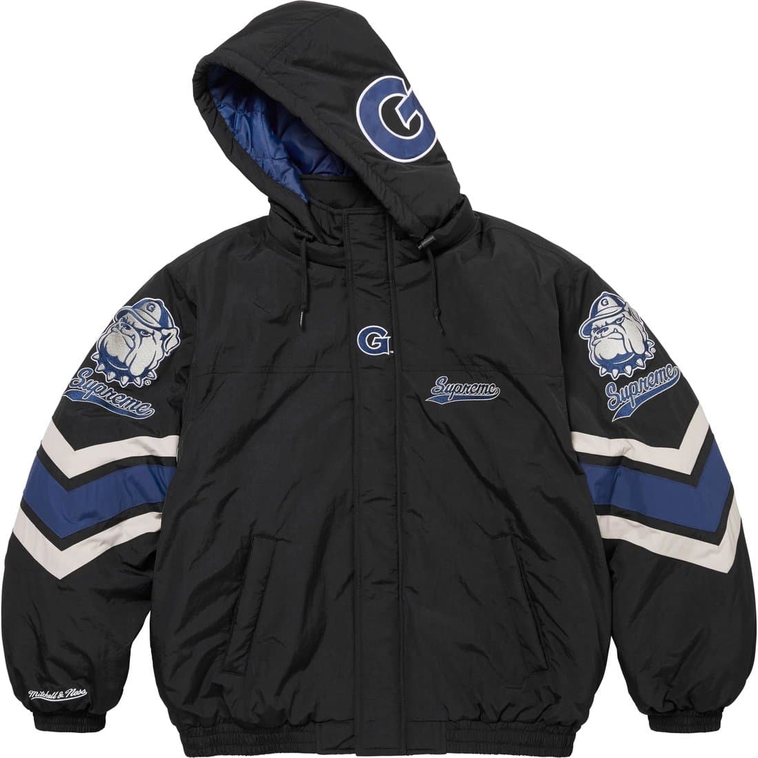 Куртка Коллаборация Supreme Mitchell Ness Куртка Унисекс - изображение 1