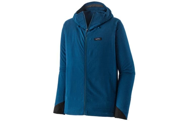 Куртка patagonia R1 TechFace Fitz Roy Trout Hoody Logo - изображение 1