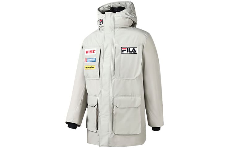 Зимняя куртка FILA Athletics Classic Grey - изображение 1