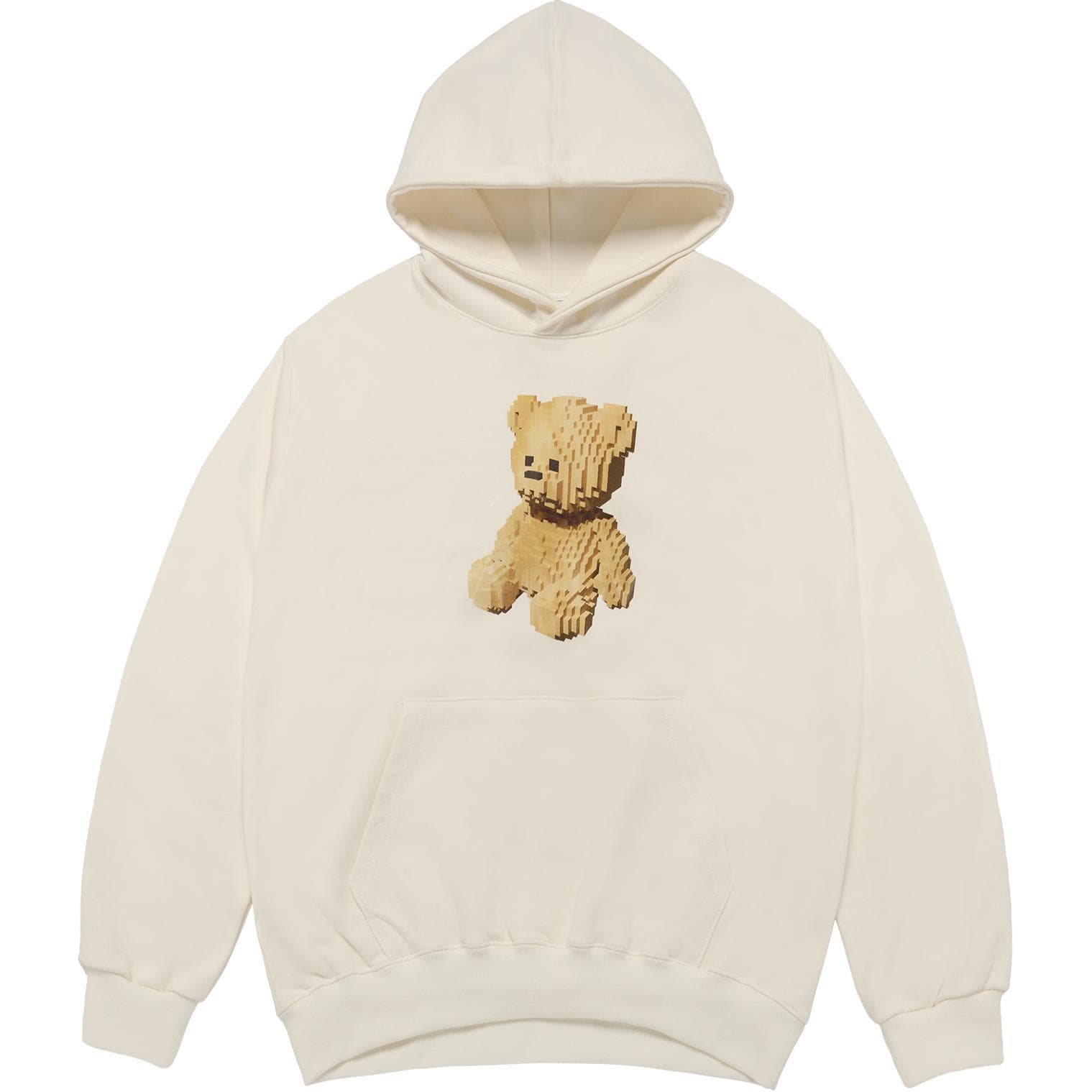 Худи acme de la vie ADLV FW24 Bear Print Hoodie Cream - изображение 1