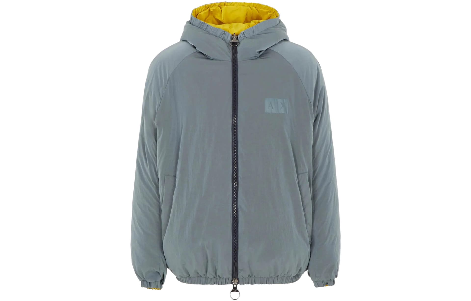 Зимняя куртка пуховик ARMANI EXCHANGE Logo - изображение 1