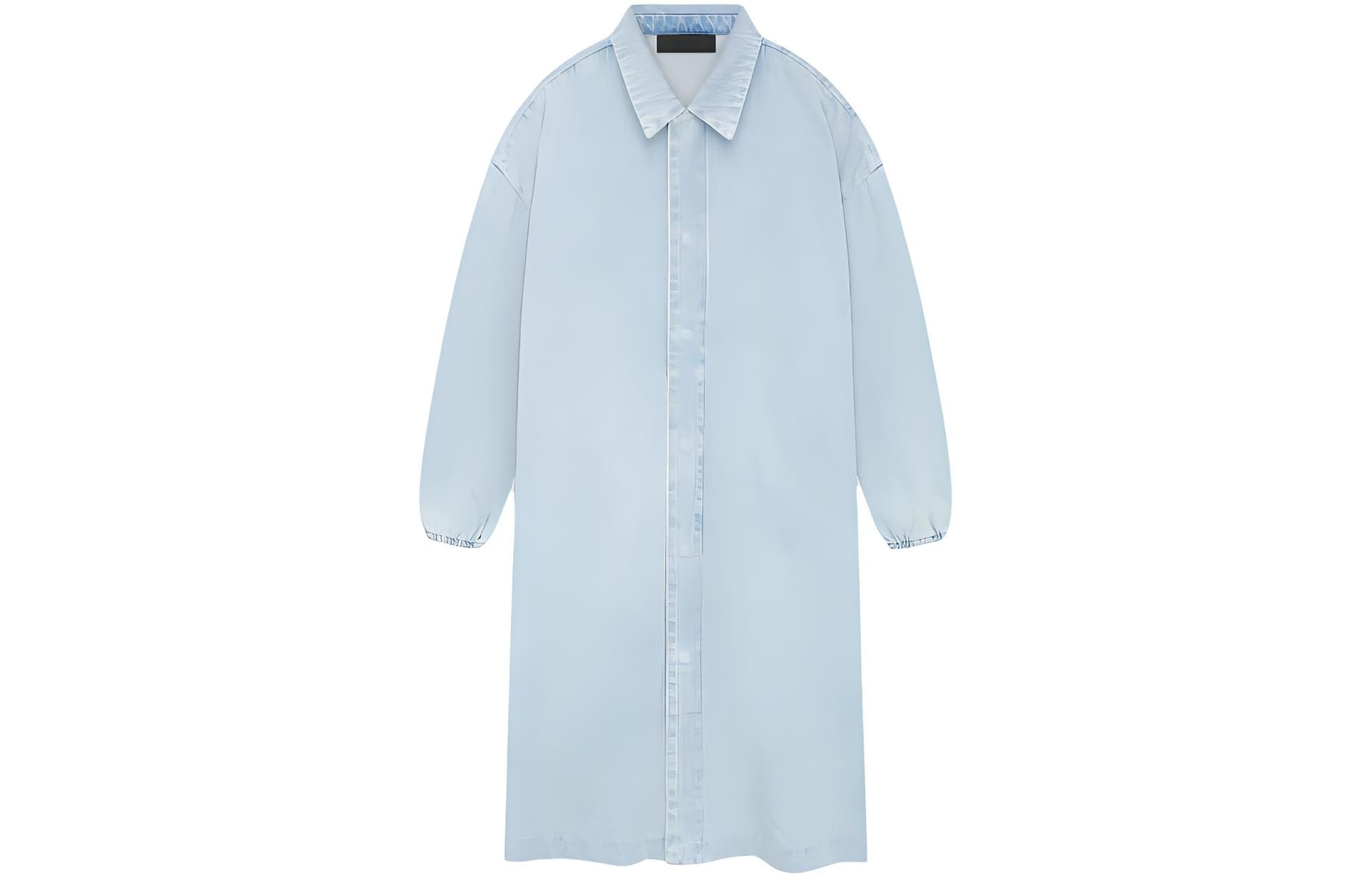 Пальто Fear of God Essentials SS24 Car Coat LIGHT WASHED DENIM - изображение 1
