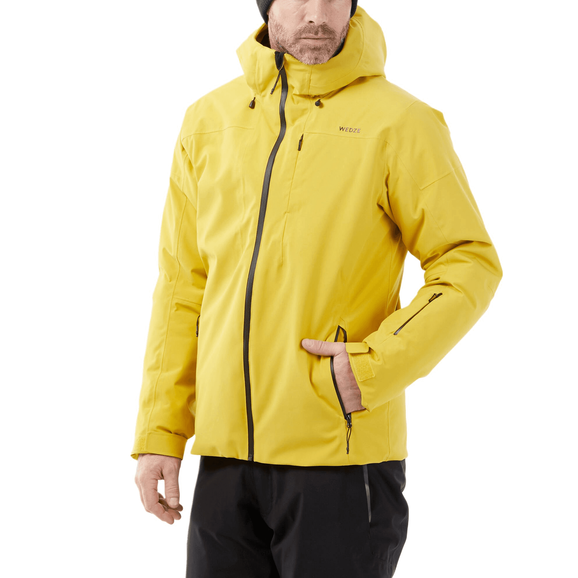 Куртка DECATHLON Куртки и Пальто Мужской Освежающий вариант Имбирно-желтый - изображение 1