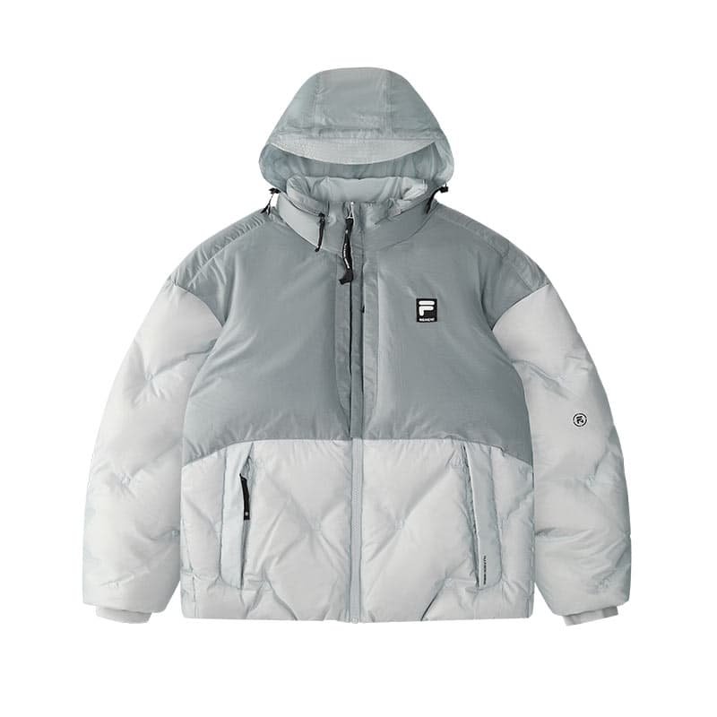 Зимняя куртка FILA FUSION X FILA X NEMEN Пуховик Унисекс Спокойный Серый - изображение 1