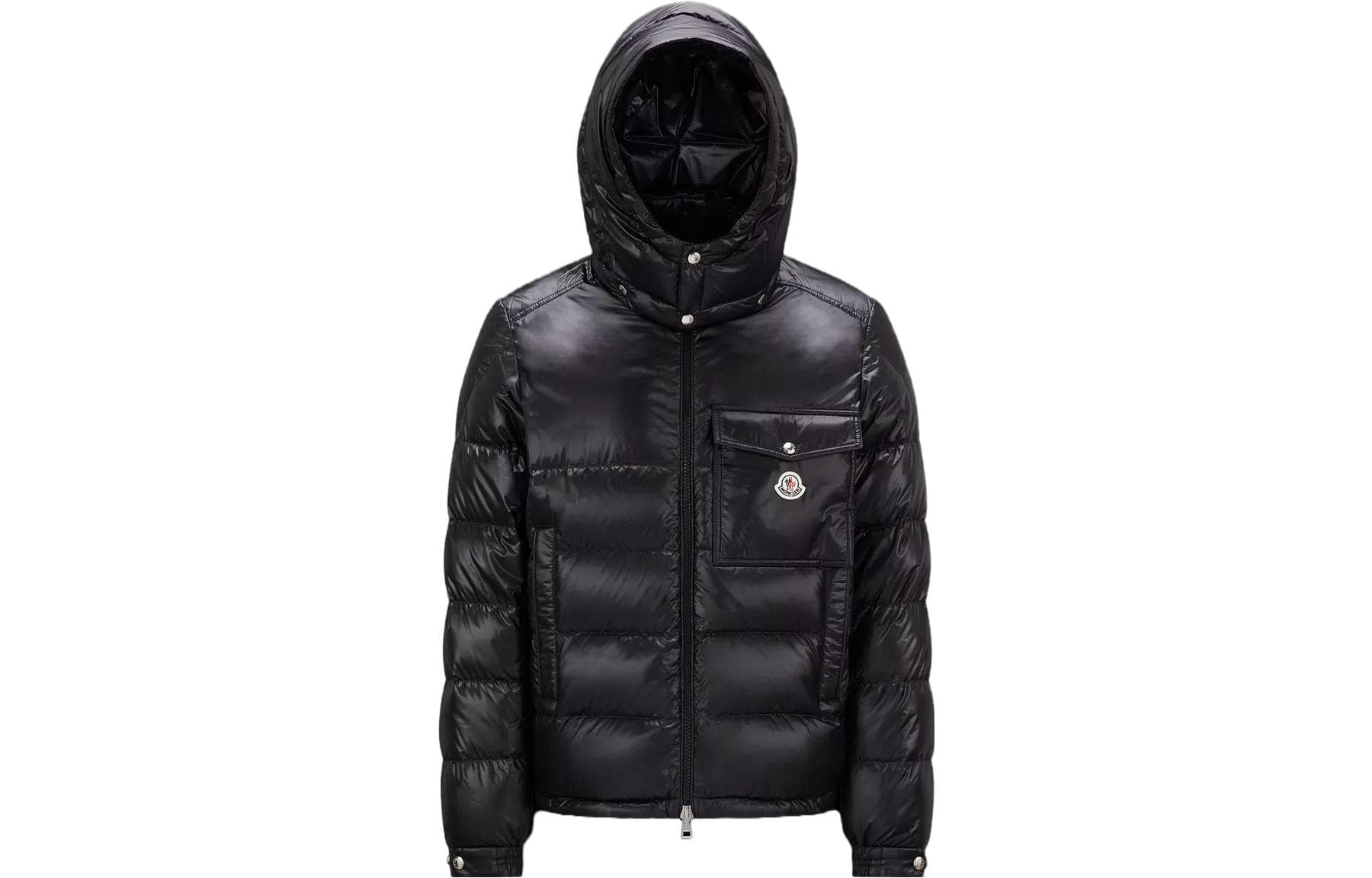 Зимняя куртка Moncler Wollaston Black - изображение 1