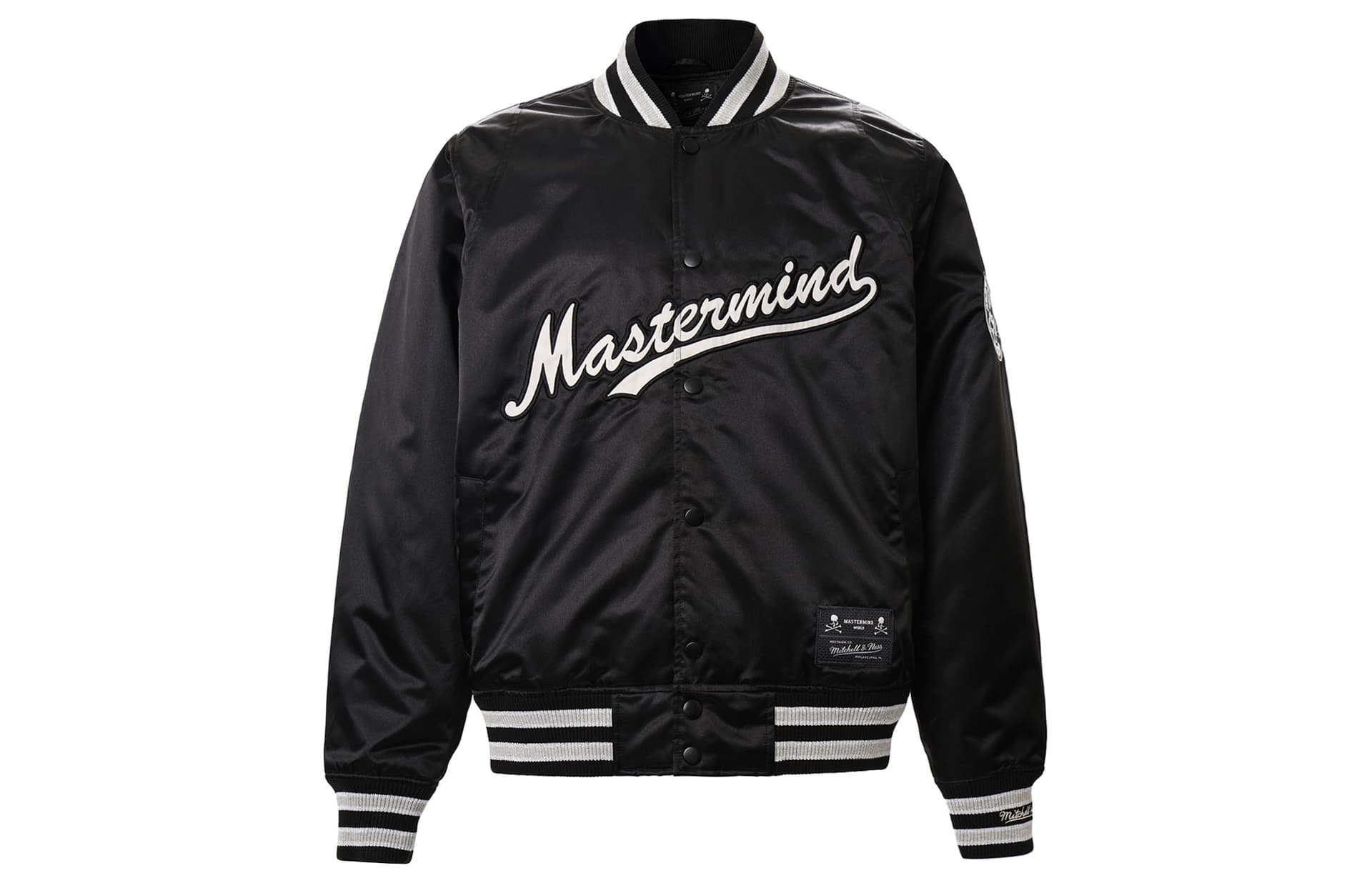 Бомбер Mitchell Ness x mastermind JAPAN LogoV - изображение 1