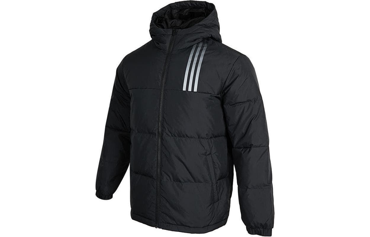 Зимняя куртка adidas Neo U Esnt Jkt Black - изображение 1