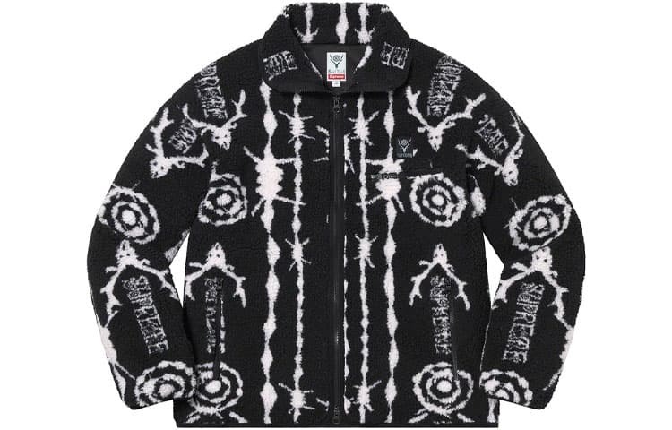 Куртка Supreme SS21 Week 9 x SOUTH2 WEST8 Fleece Jacket - изображение 1
