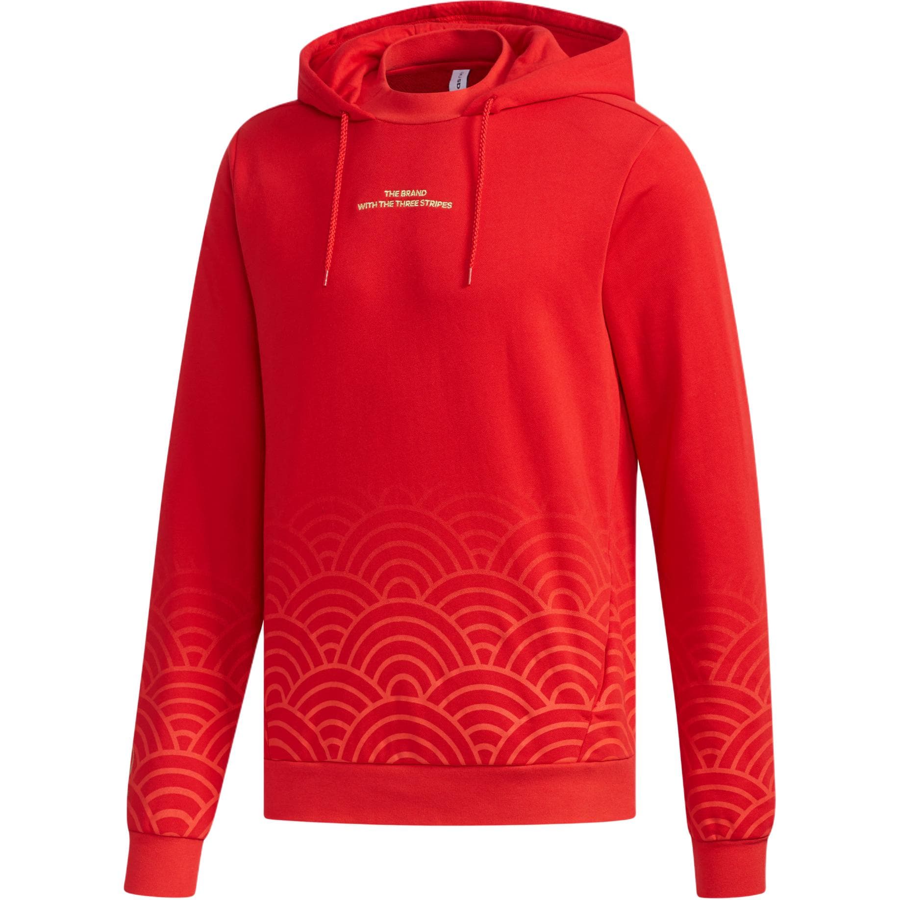 Худи Adidas Neo Толстовка с капюшоном Мужская Светло-алый - изображение 1