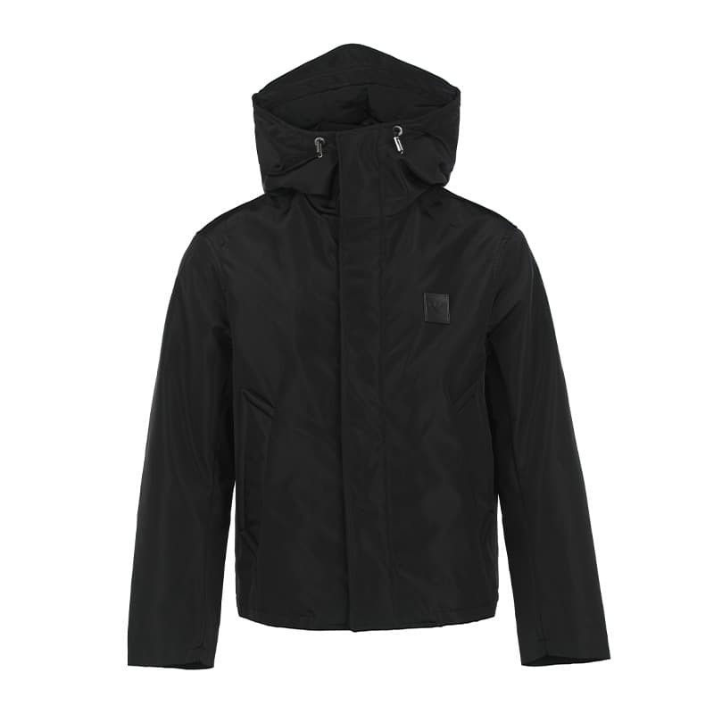 Зимняя куртка пуховик Emporio Armani FW22 Black Cotton Jacket - изображение 1
