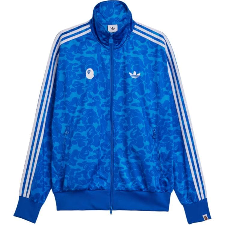 Куртка Adidas Originals X A Купание Ape A BATHING APE Collaboration Куртка Унисекс Синий - изображение 1