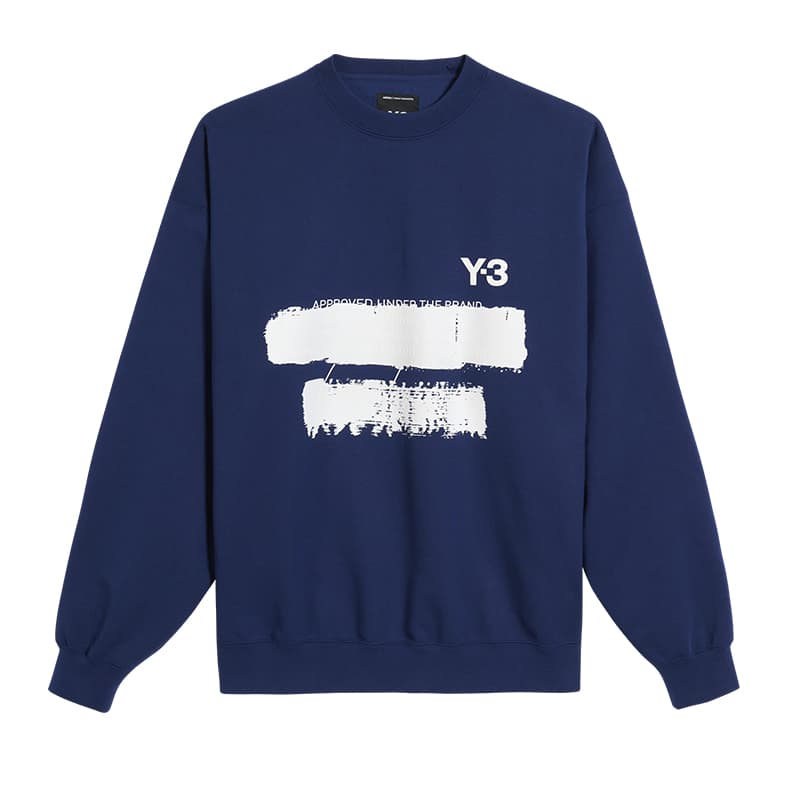 Худи Y-3 GFX CREW Повседневная Толстовка Унисекс Одежда - изображение 1