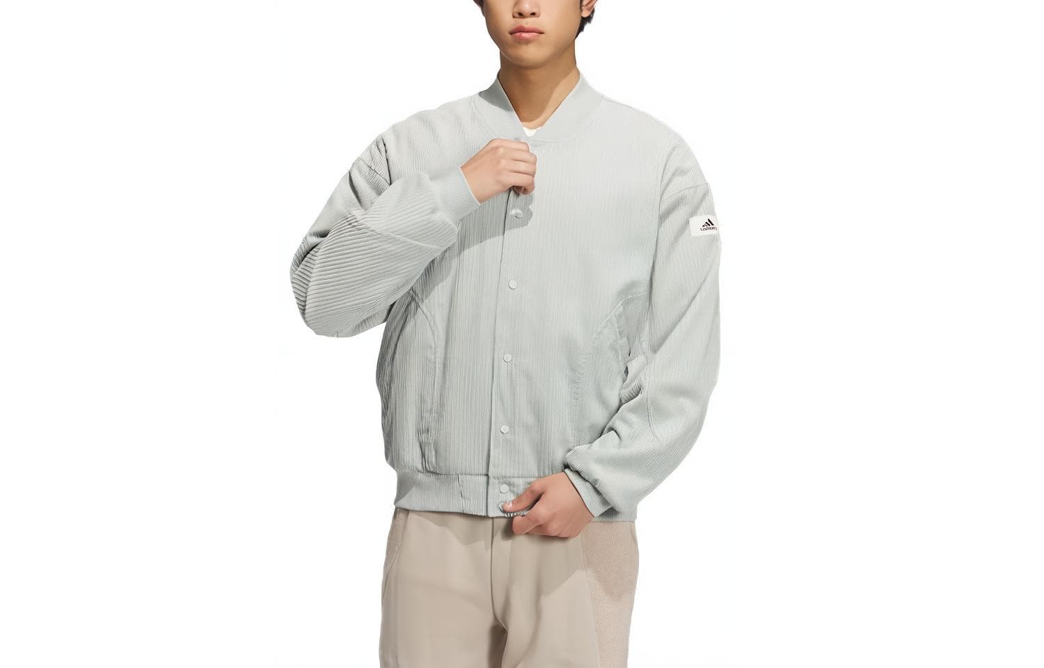 Куртка adidas Lounge Jacket Silver Grey - изображение 1