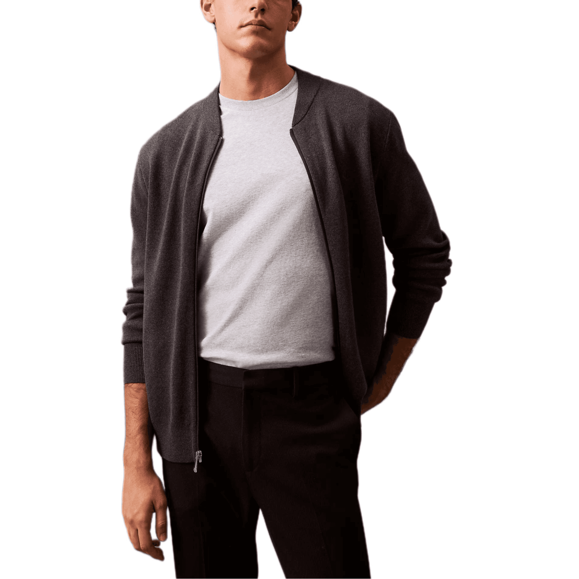 Куртка CALVIN KLEIN Куртки и Пальто Мужской Бронза Смешанный Цвет - изображение 1
