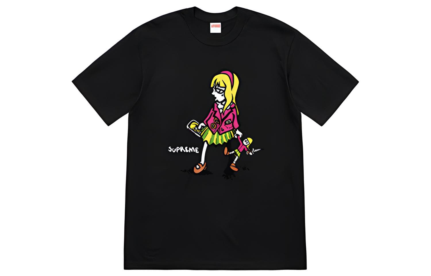 Футболка Supreme SS19 Suzie Switchblade Tee Black - изображение 1