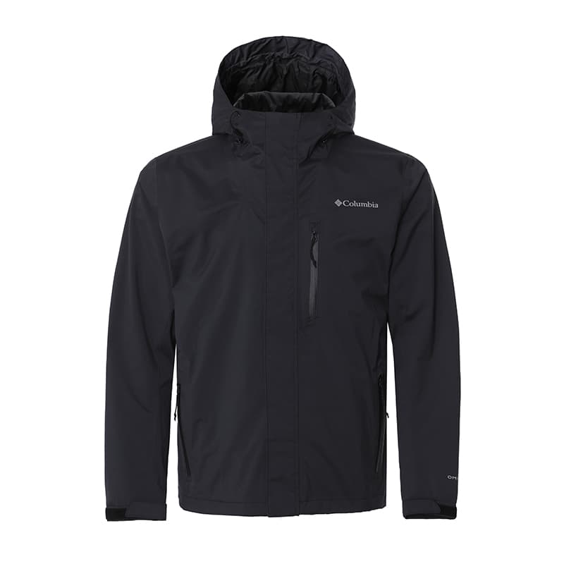 Демисезонная куртка Коллаборация Columbia City Outdoor Collection Черные Мужские Ветровки - изображение 1