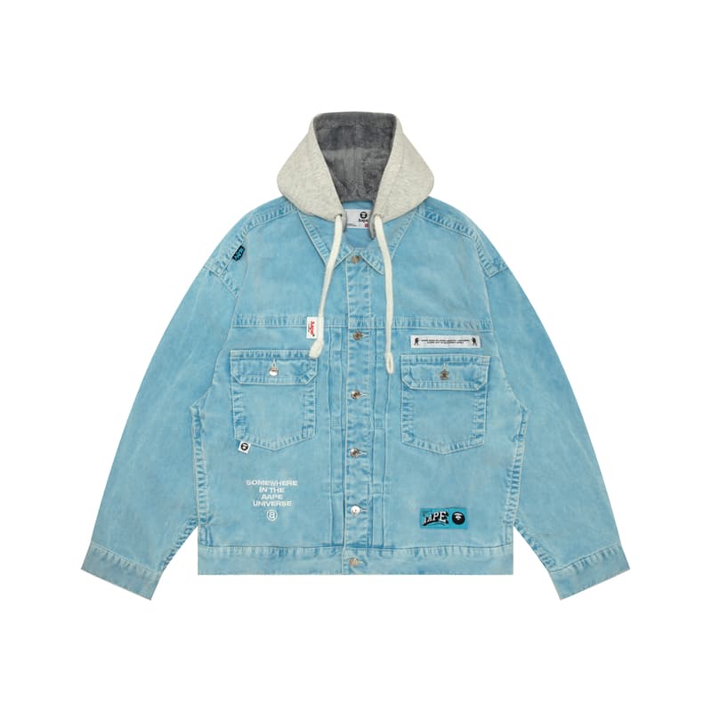 Куртка Aape FW24 Blue Jacket - изображение 1