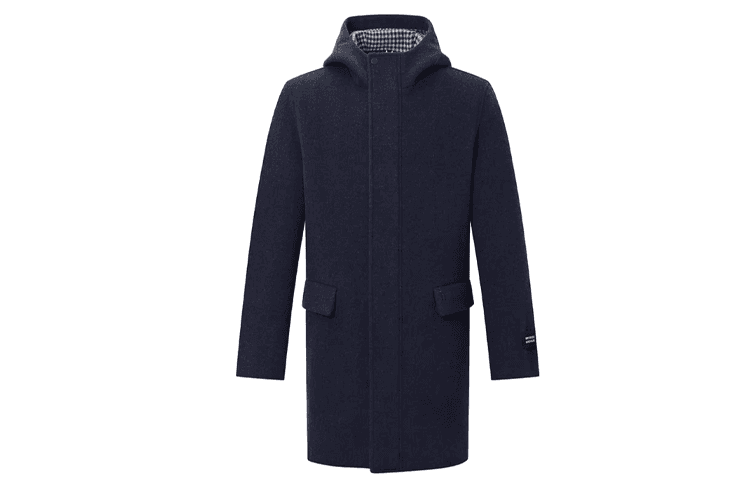 Пальто HAZZYS Navy Hooded Coat - изображение 1
