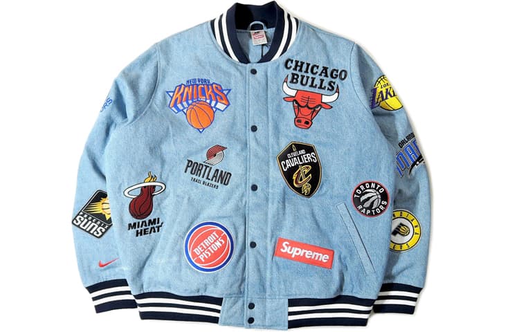 Бомбер Supreme x Nike NBA Teams Warm-Up Jacket - изображение 1