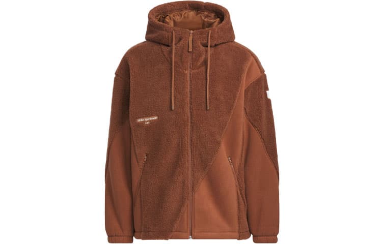 Куртка adidas Lounge Jacket Brown - изображение 1