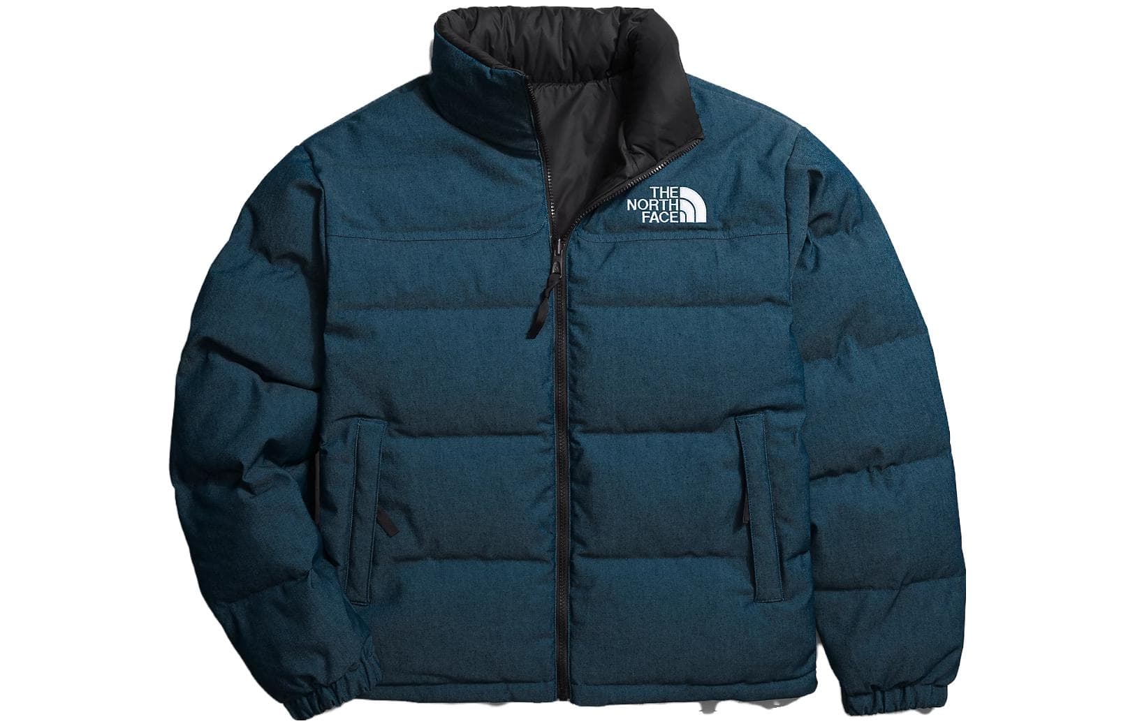 Зимняя куртка The North Face 92 Reversible Nuptse Denim Blue - изображение 1