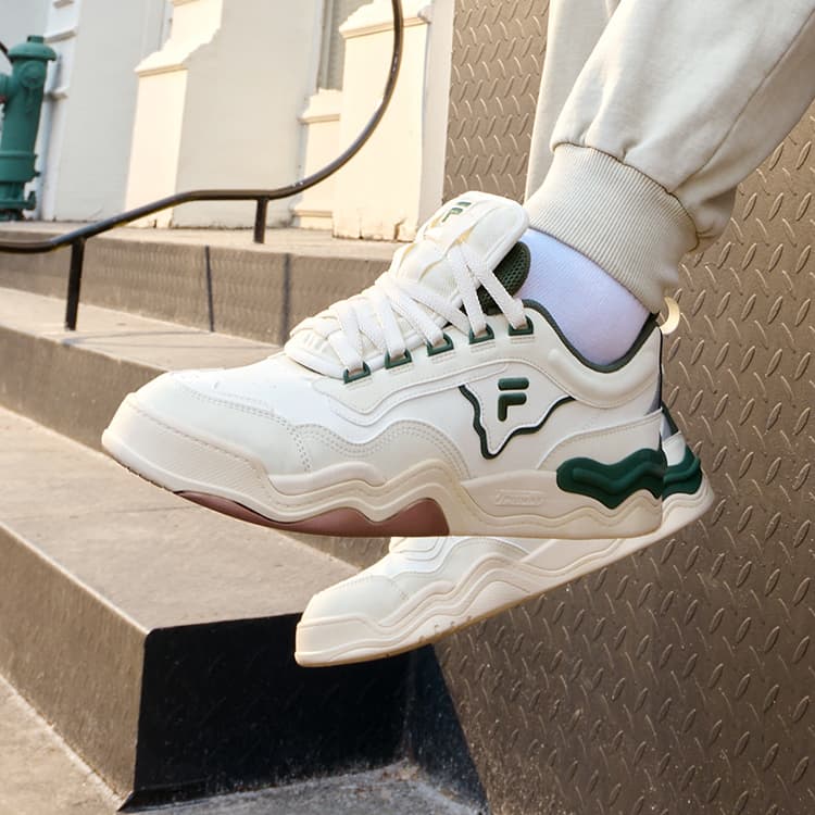 Кроссовки FILA Fusion Kick White Green - изображение 7