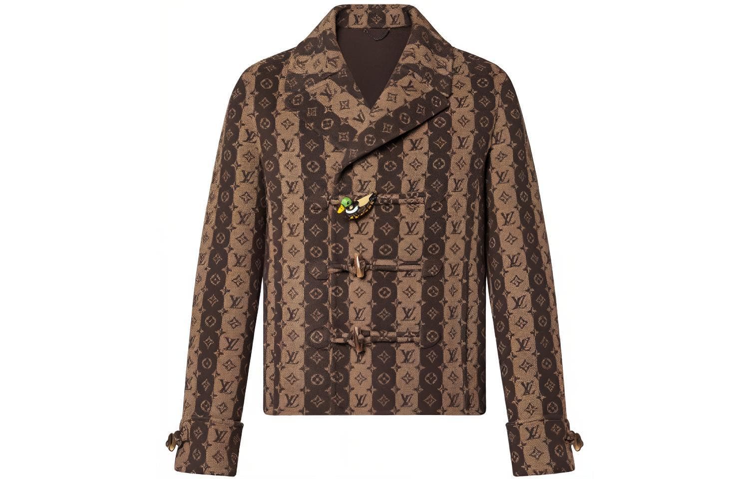 Пальто LOUIS VUITTON x NIGO2 LV2 SS22 Coat Brown - изображение 1