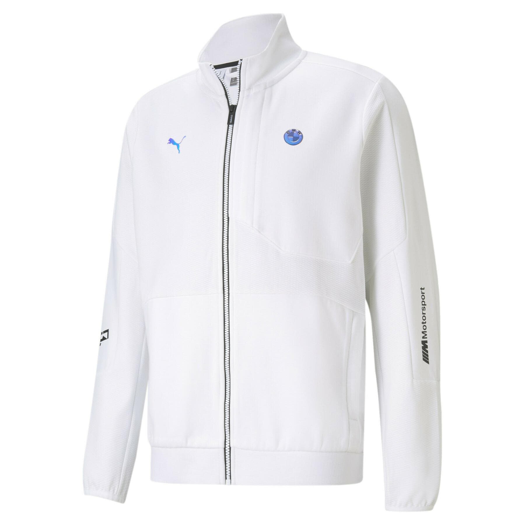 Куртка PUMA x BMW Motorsport RCT Sweat Jacket White - изображение 1