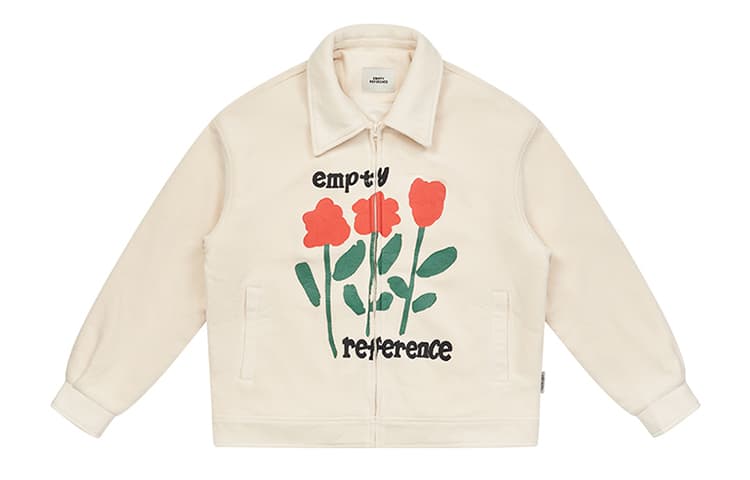 Куртка EMPTY REFERENCE Fleece Jacket Ivory - изображение 1