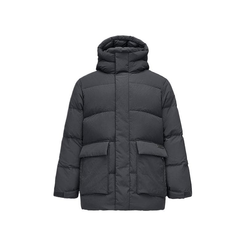 Зимняя куртка Skechers Sports Alliance Midnight Gray 040J Мужские Пуховики - изображение 1