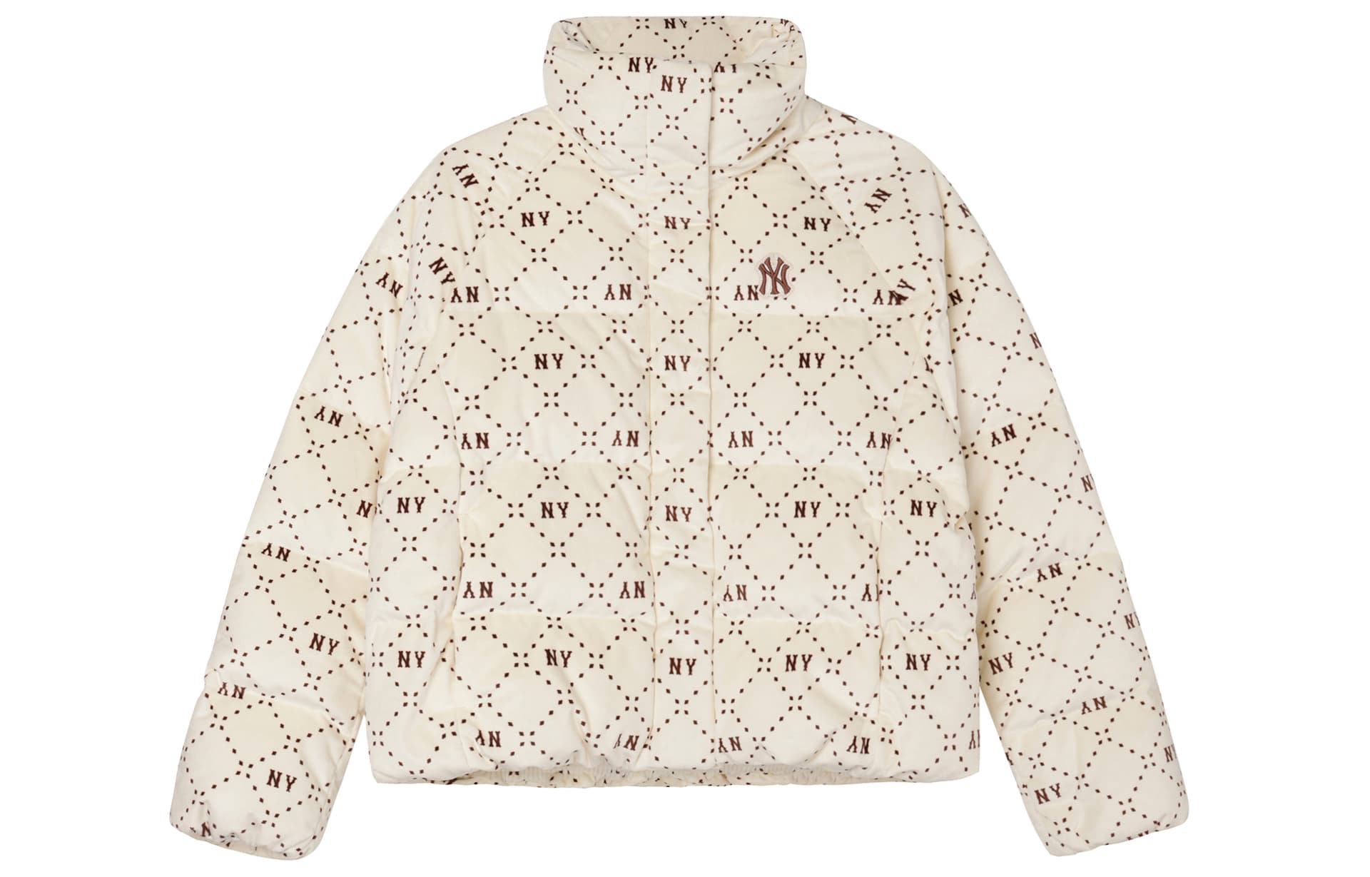 Зимняя куртка MLB FW23 Cream White - изображение 1