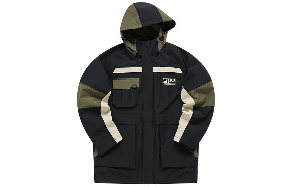 Зимняя куртка пуховик FILA FUSION x White Mountaineering Logo - изображение 1
