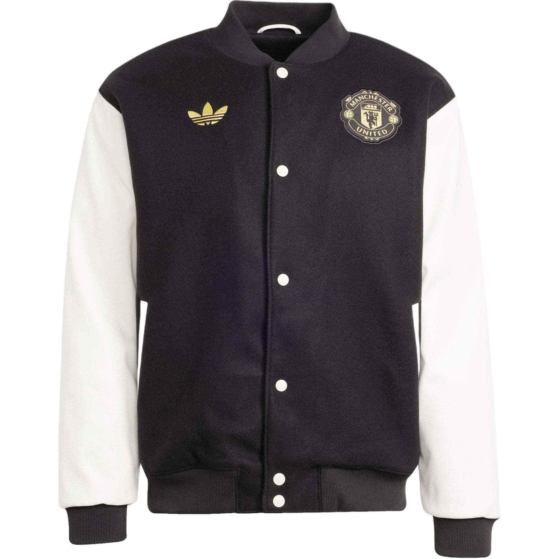Куртка Adidas Originals Manchester United Куртка Мужская Черная - изображение 1