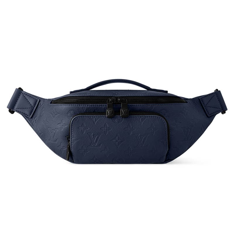 Поясная сумка Louis Vuitton Monogram Shadow Waist Bag Navy - изображение 1